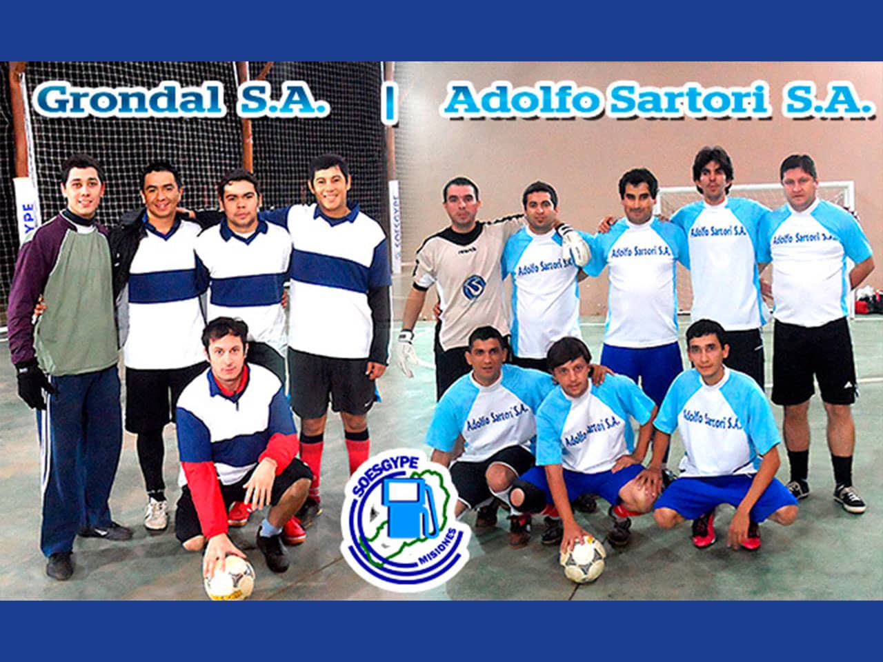 Final del Campeonato de Futbol 5 de los Estacioneros del SOESGyPE Misiones