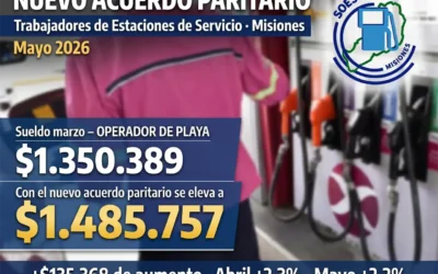 NUEVO ACUERDO PARITARIO: SOESGYPE MISIONES LOGRÓ UN AUMENTO QUE NO LLEGABA