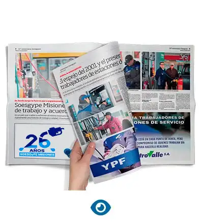 Icono para ver el suplemento del 26° aniversario del SOESGYPE MISIONES - Agosto 2026